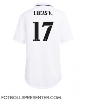 Real Madrid Lucas Vazquez #17 Hemma Matchtröja Dam 2022-23 Kortärmad